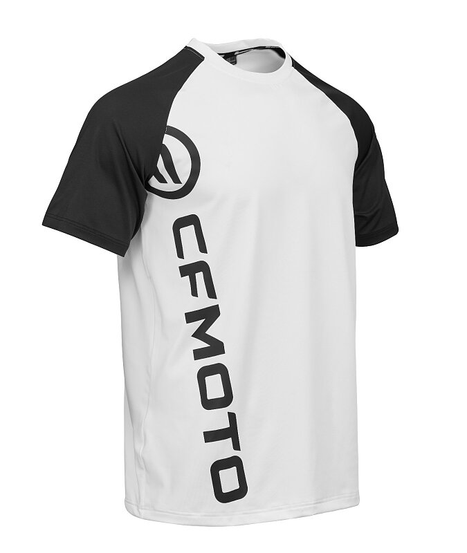 Tričko CFMOTO Quick Dry (bílo-černé), 2XL