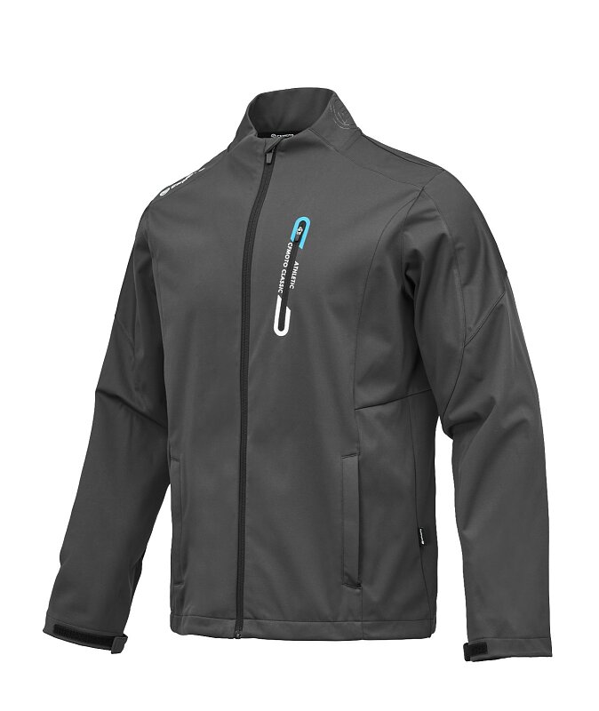 Pánská mikina na zip CFMOTO (šedá), 3XL
